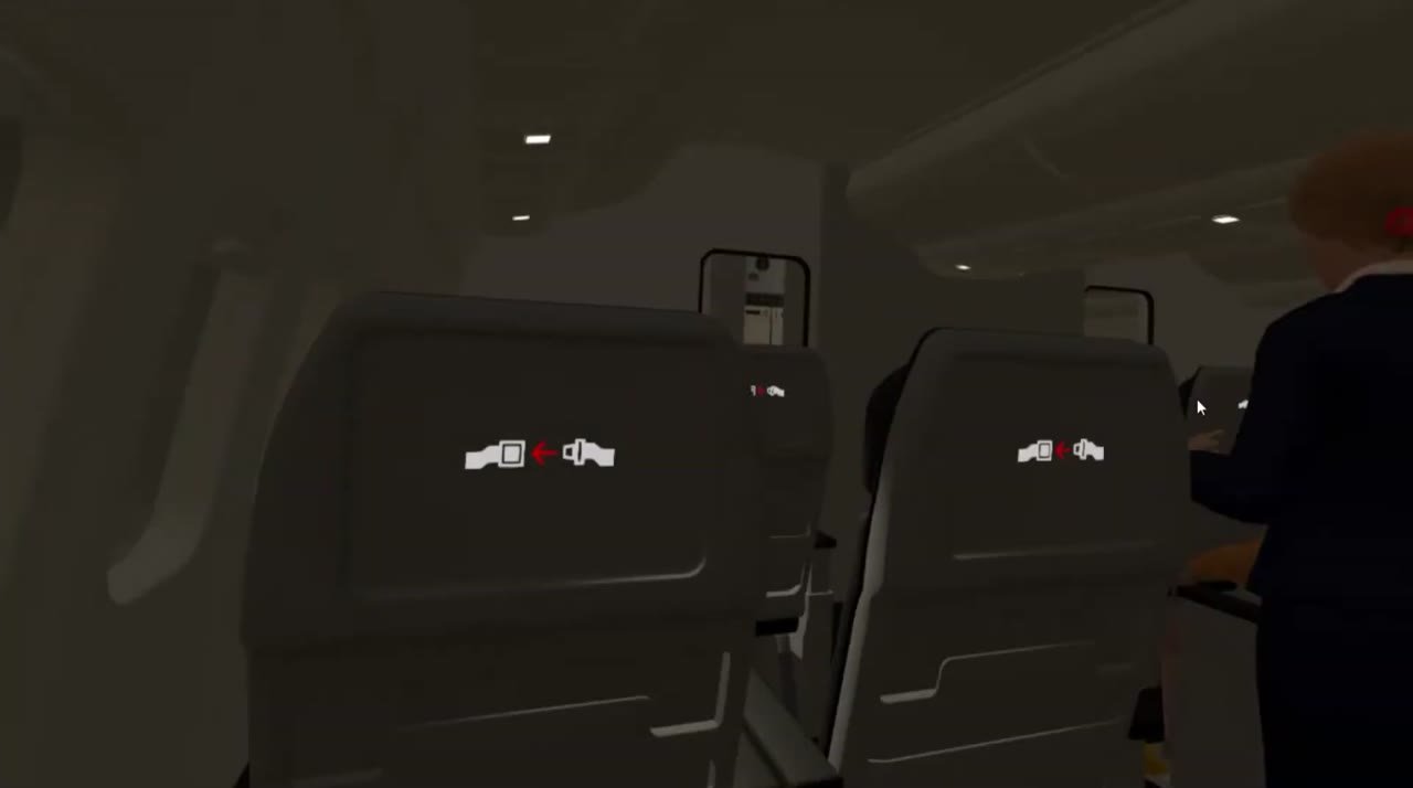 A calm cabin, until the turbulence starts