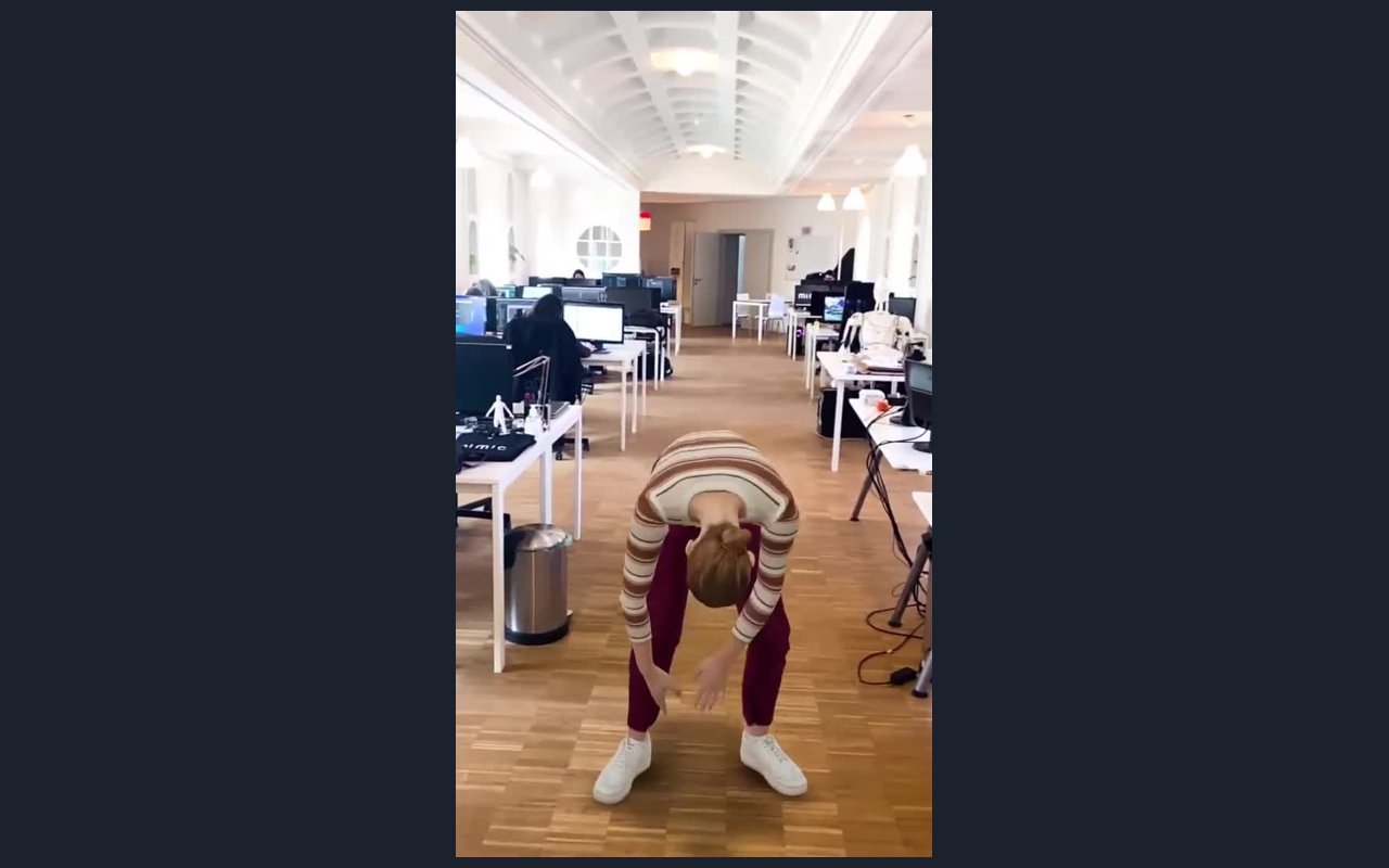 Option 1: a 3D avatar animated with motion capture